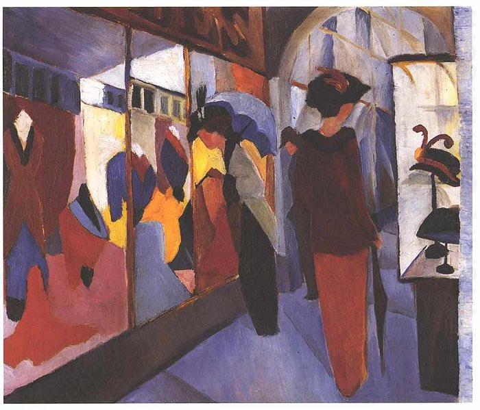 Fashion Store, August Macke